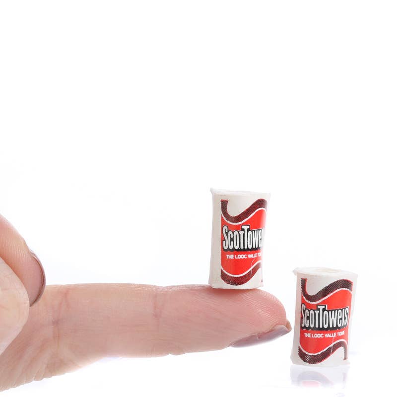 Dollhouse Miniature Paper Products (Pack of 4)