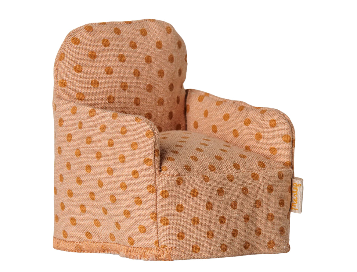 Folding chair, mouse - dots