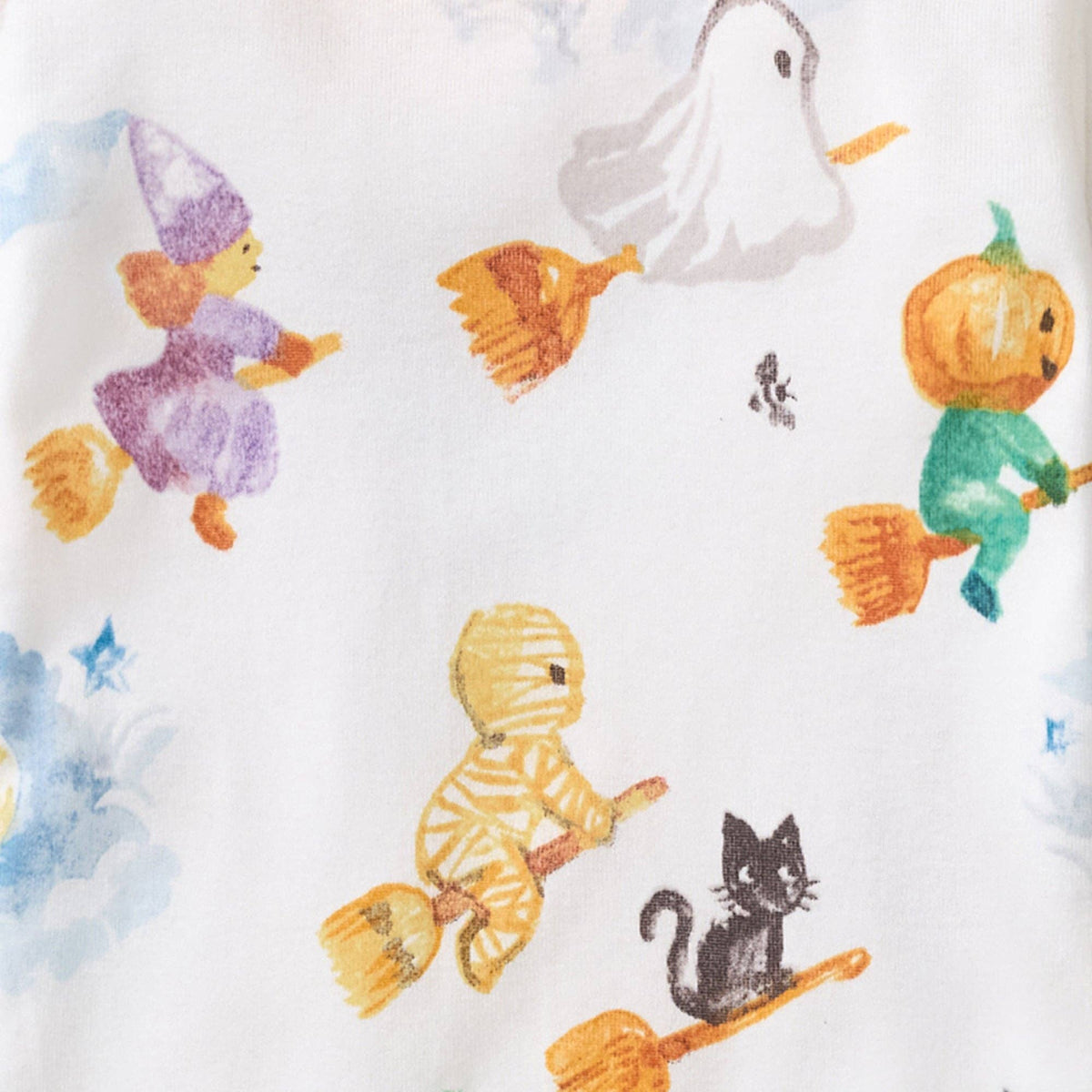 Happy Halloween Organic Cotton Sleep & Play Footed