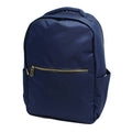 Navy Nylon Brass Diego Backpack | Mint