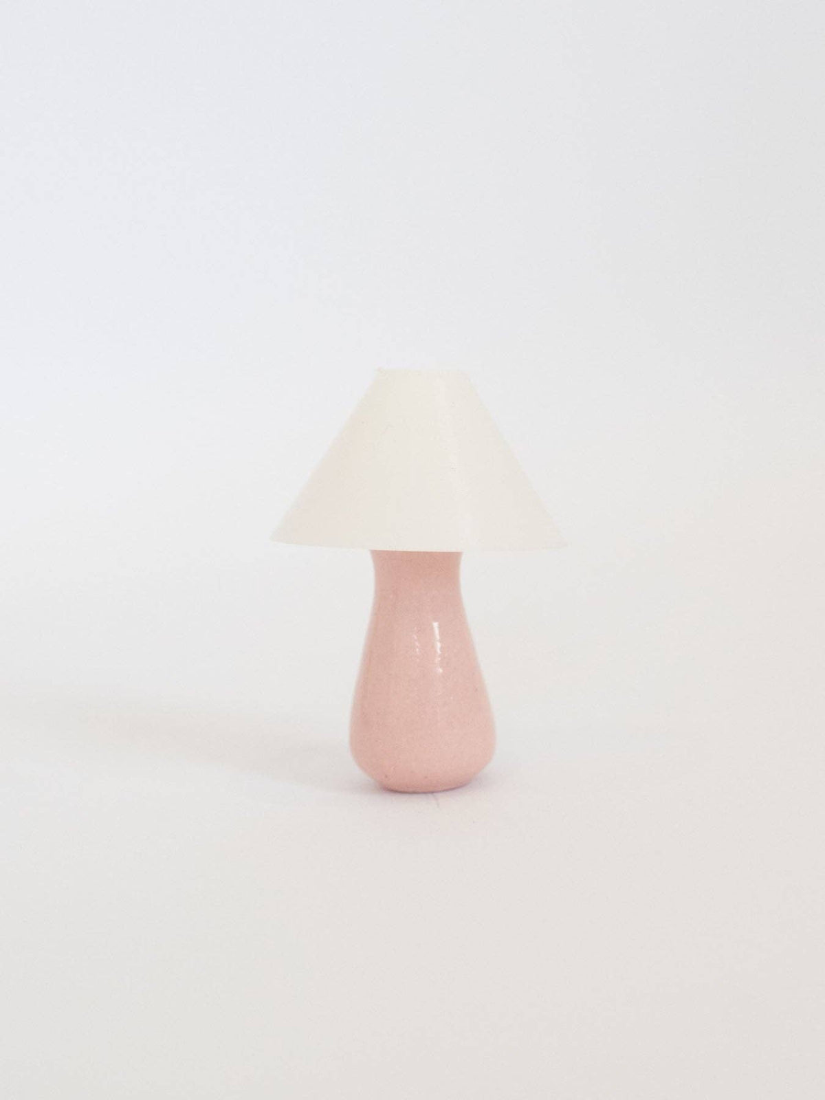 Pretty Pink Table Lamps | Dollhouse Miniature 1:12 Scale: Drum Shade