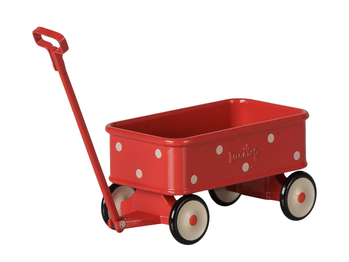 Wagon, mouse - red