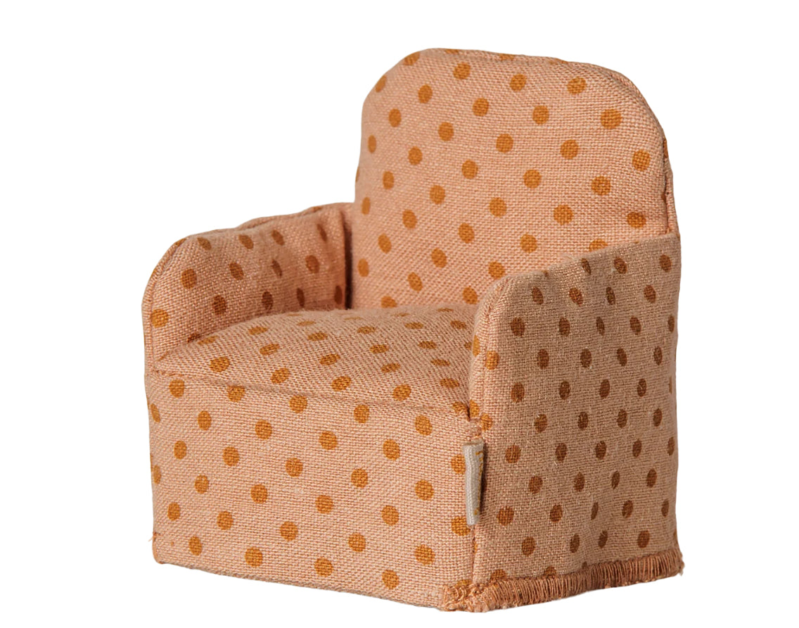 Folding chair, mouse - dots
