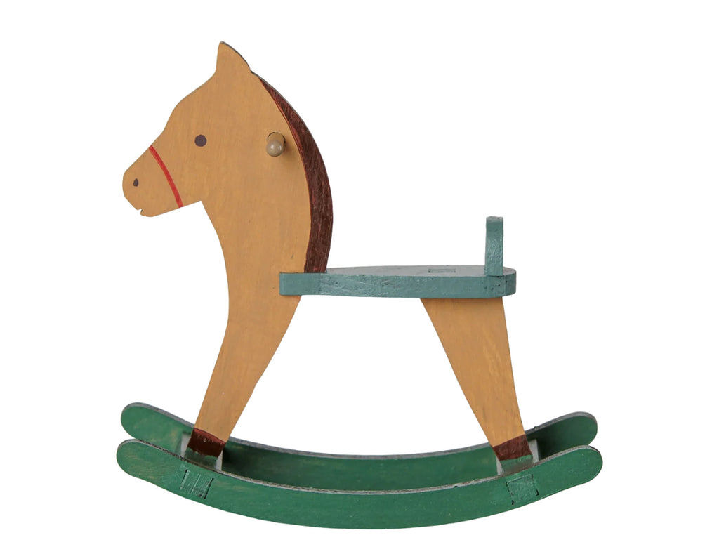 Rocking horse, mouse - light brown