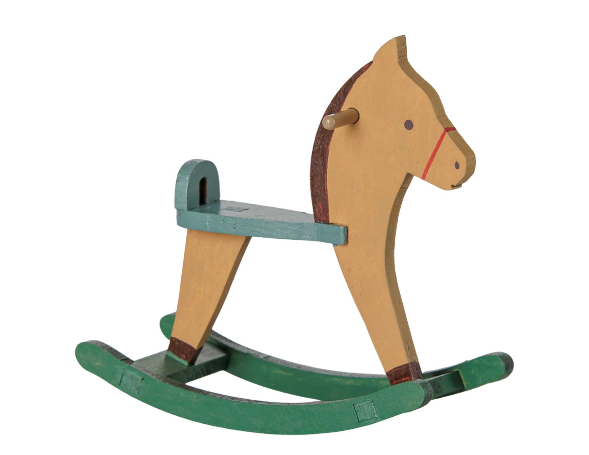 Rocking horse, mouse - light brown