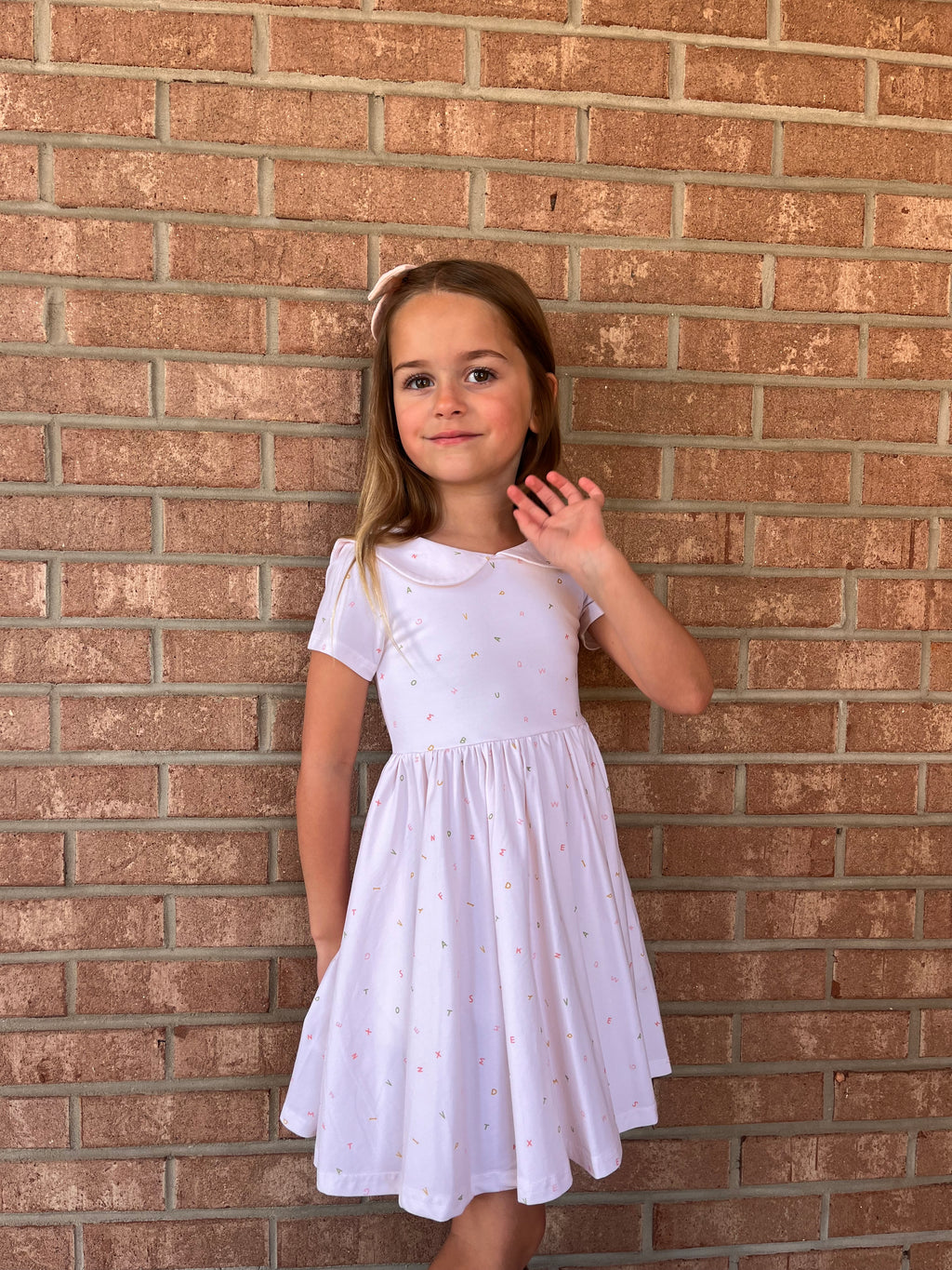 Elizabeth Dress in Alphabet