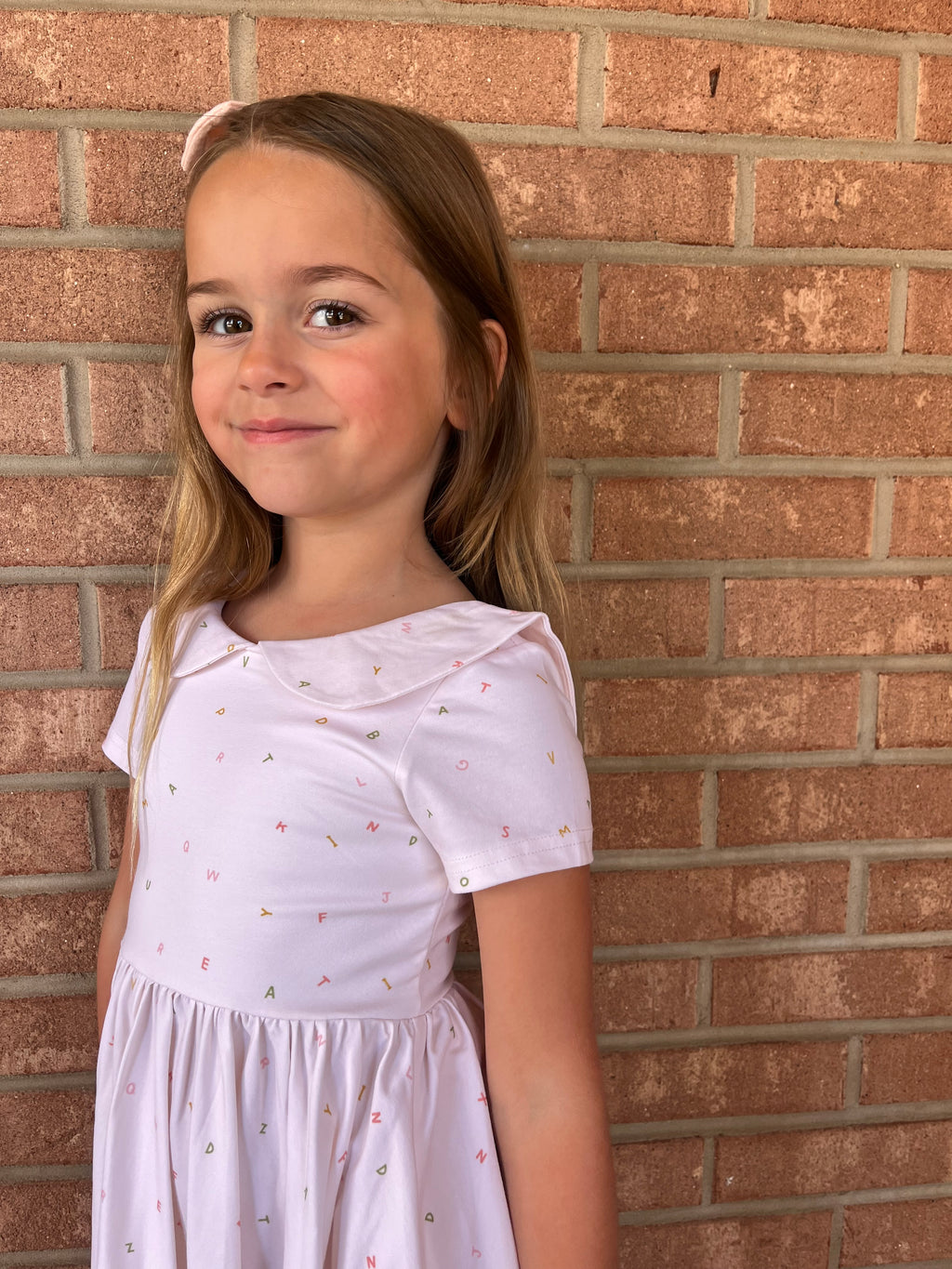 Elizabeth Dress in Alphabet