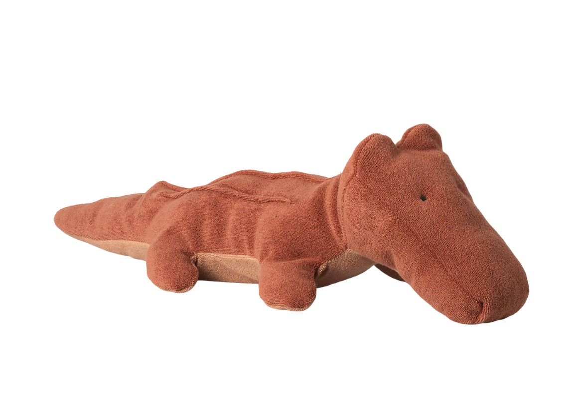 Safari Friends, Crocodile, Medium - Vintage Rose