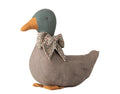 Duck with bow, grey