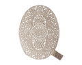 Lace rug, mouse