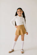 Khaki Uniform Skort