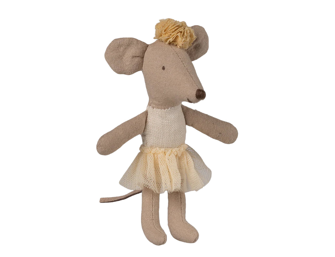 Ballerina Mouse, Little Sister - Off White