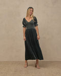 women's Adele dress in green