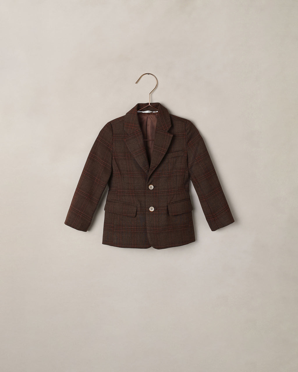 Sebastian blazer in heathered plaid