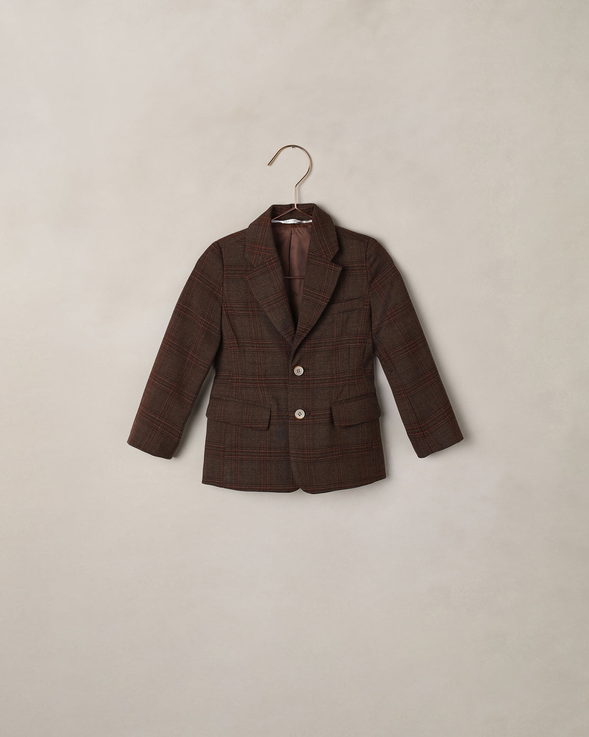 Sebastian blazer in heathered plaid