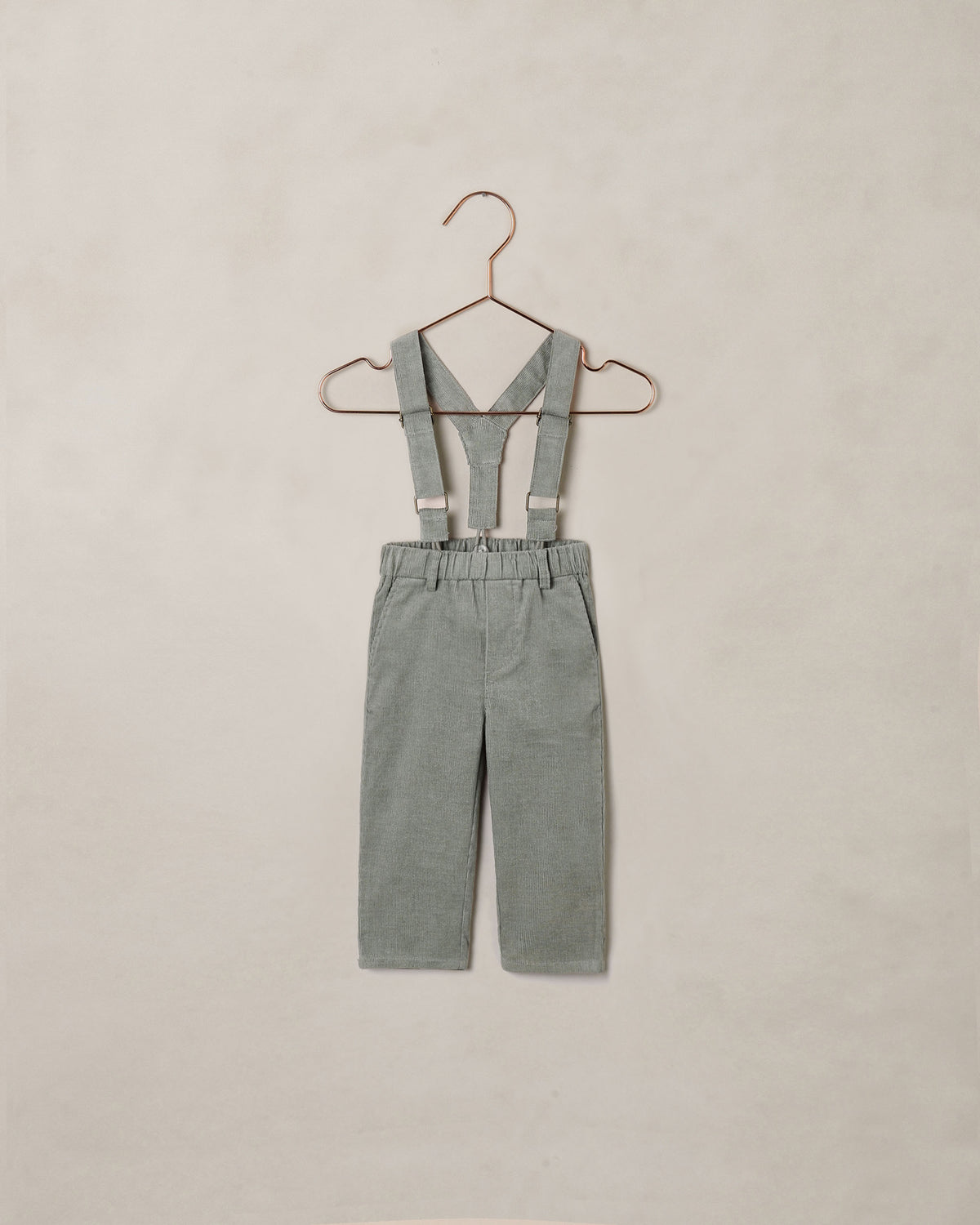 Suspender pant in Eucalyptus