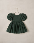 Sofia dress in green shimmer
