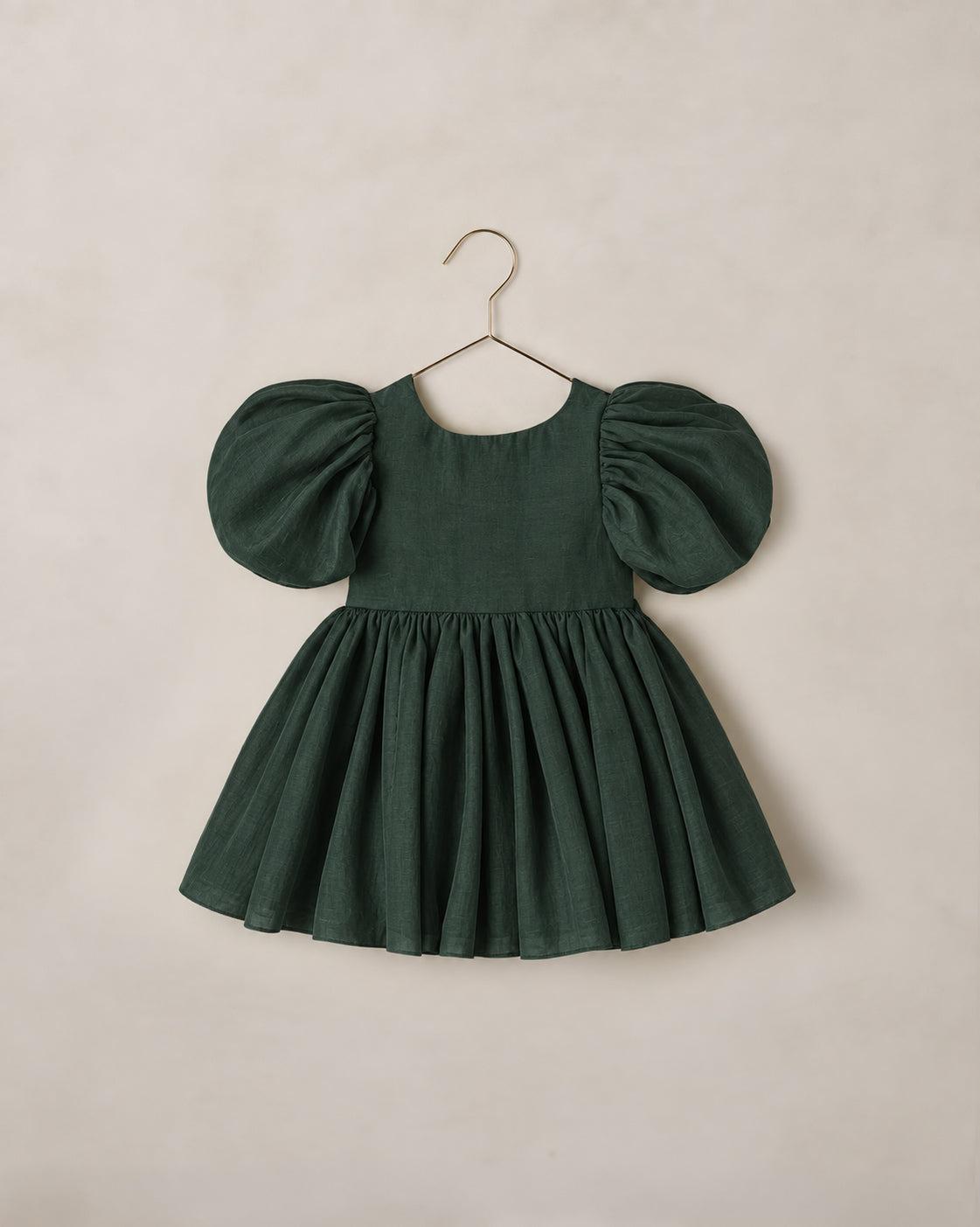 Sofia dress in green shimmer