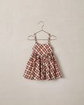 betsy dress in holiday tartan