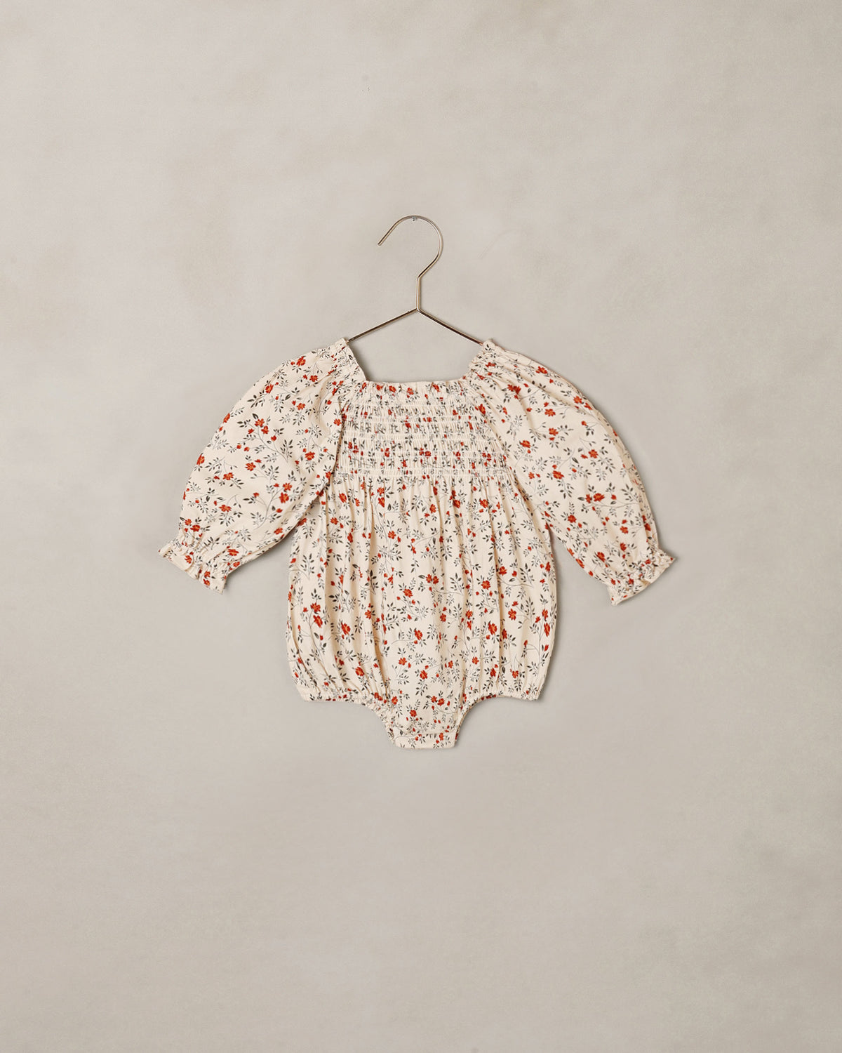 autumn romper in holly vines