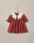 Mabel Dress in Ruby