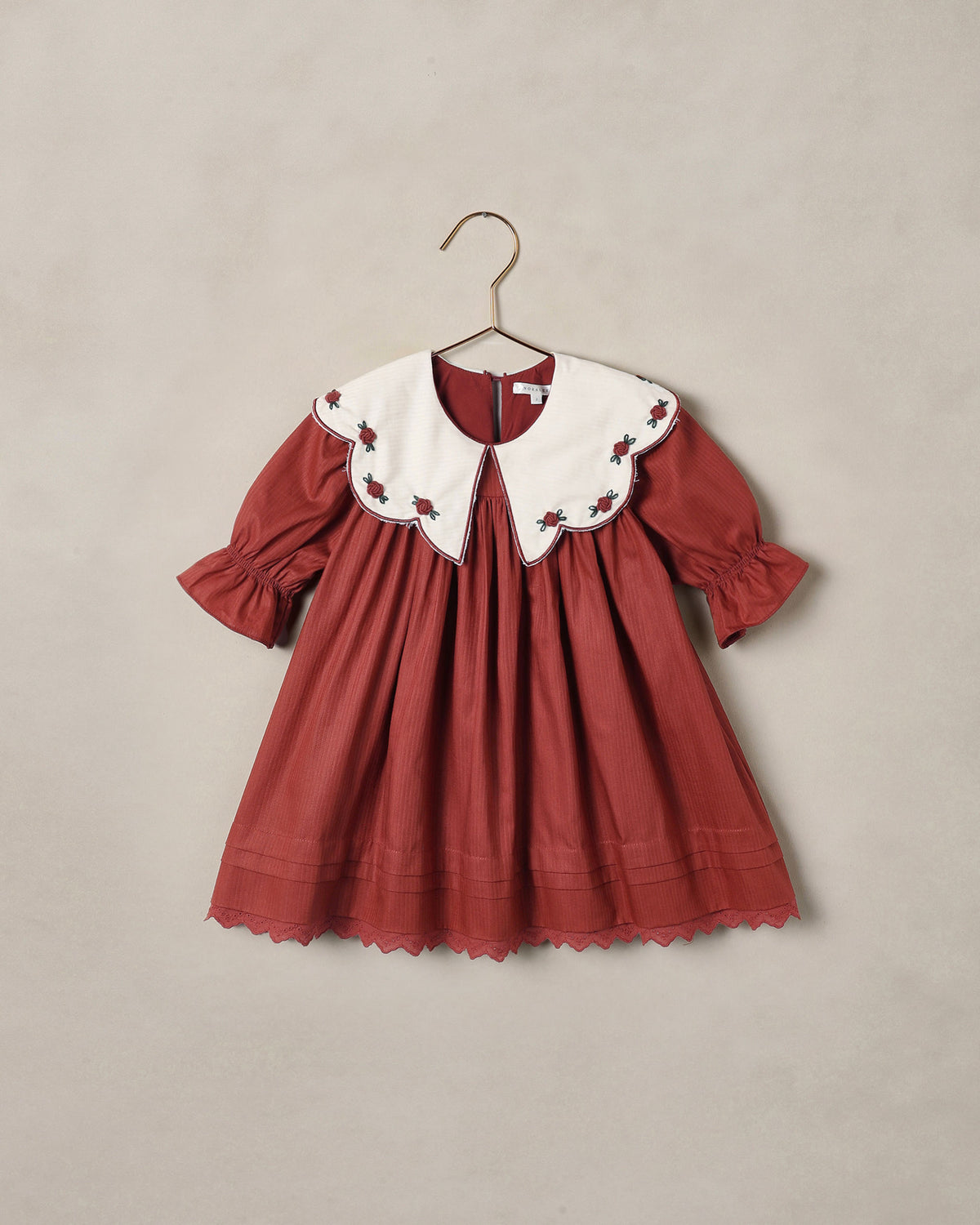 Mabel Dress in Ruby