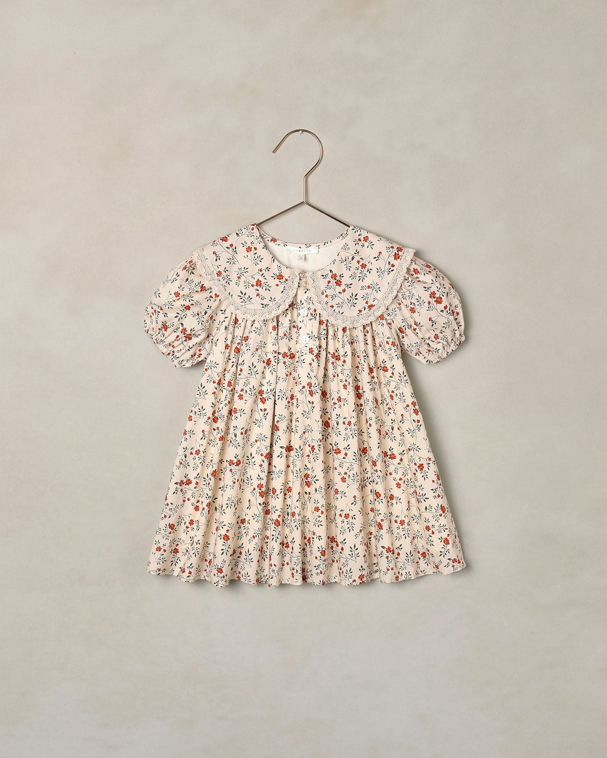 Lori dress in holly vines
