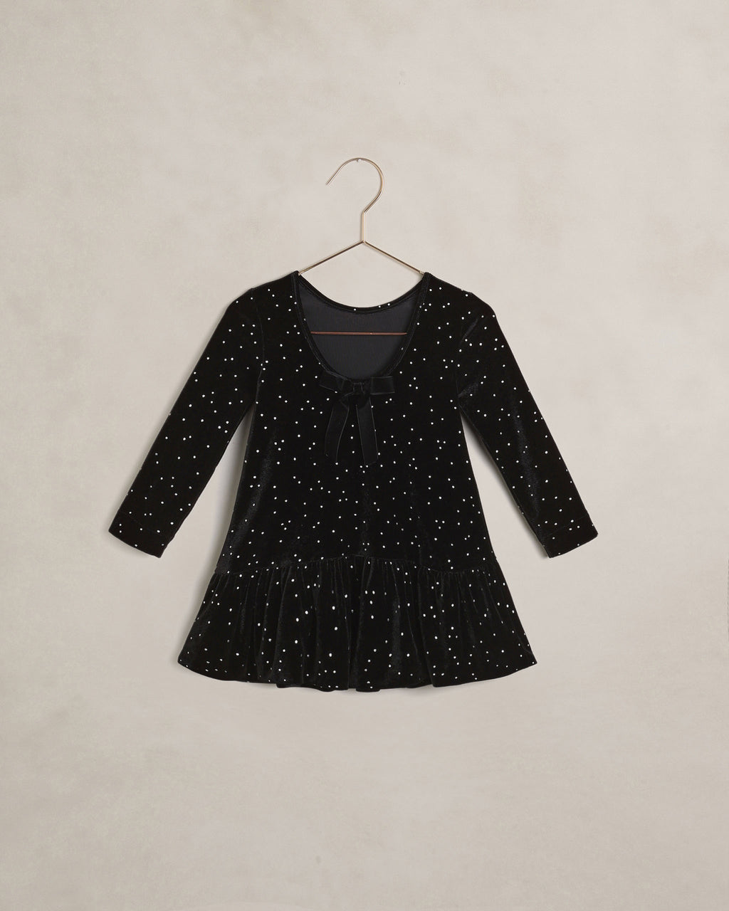 penny dress in black rhinestone