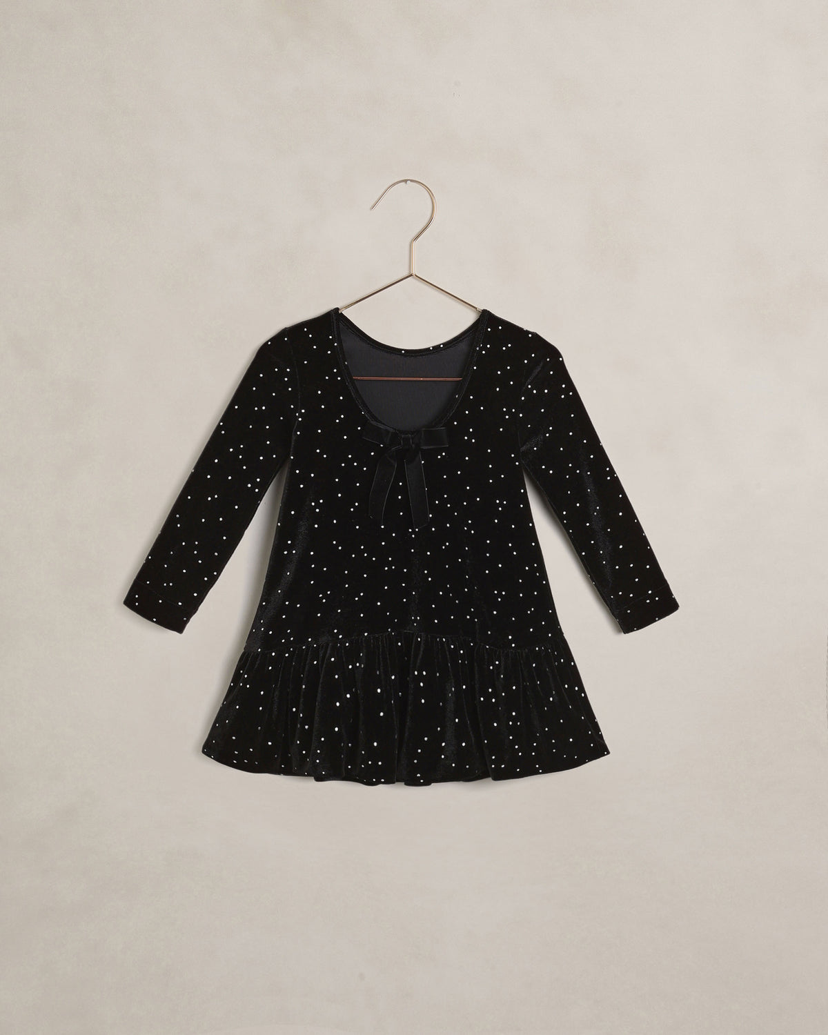 penny dress in black rhinestone