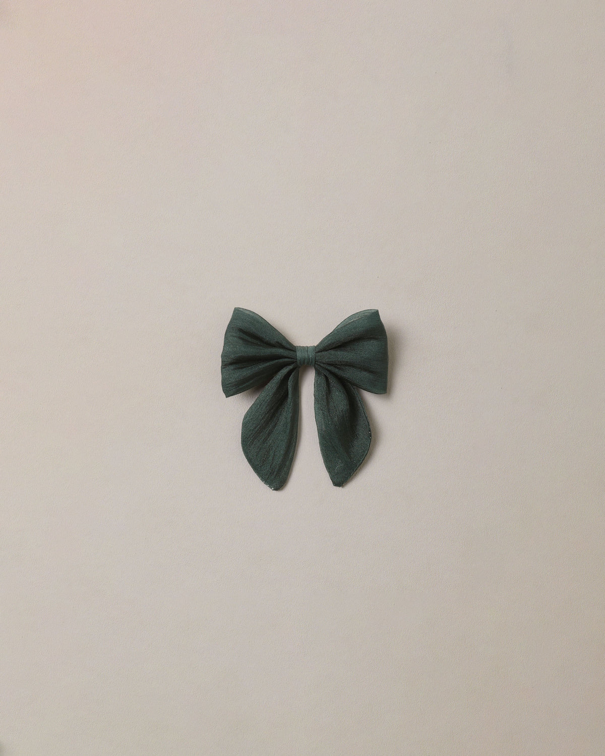 Norah bow in green