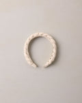braided headband in natural