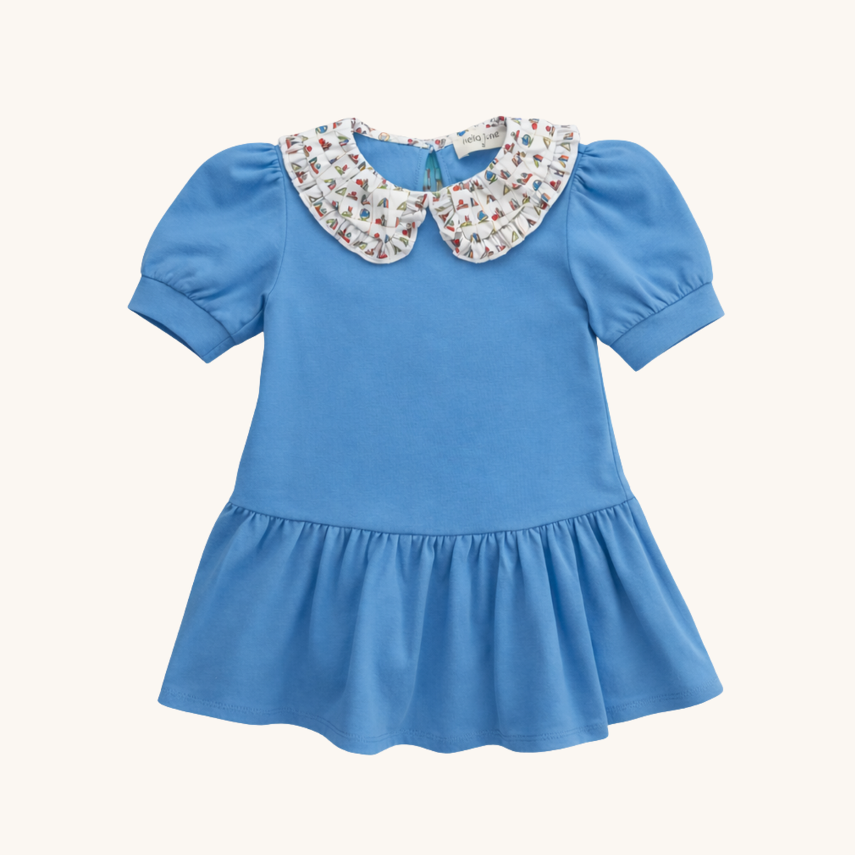 Puff Sleeve Tennis Dress in Back to School
