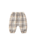 woven pant in fall plaid