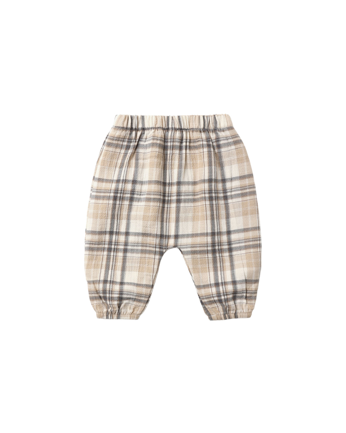 woven pant in fall plaid