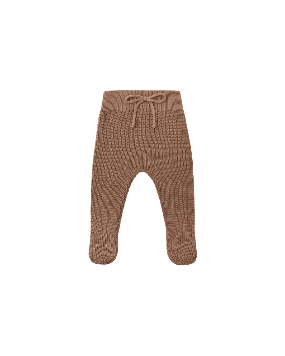 footed knit pant in cocoa