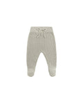 footed knit pant in laurel