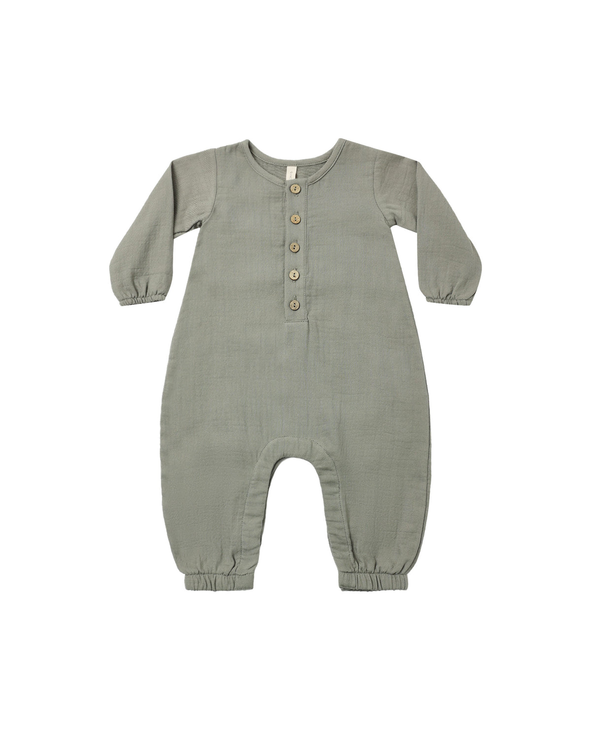woven jumpsuit in spruce