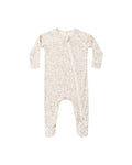 Bamboo Zip Footie ll Bloom