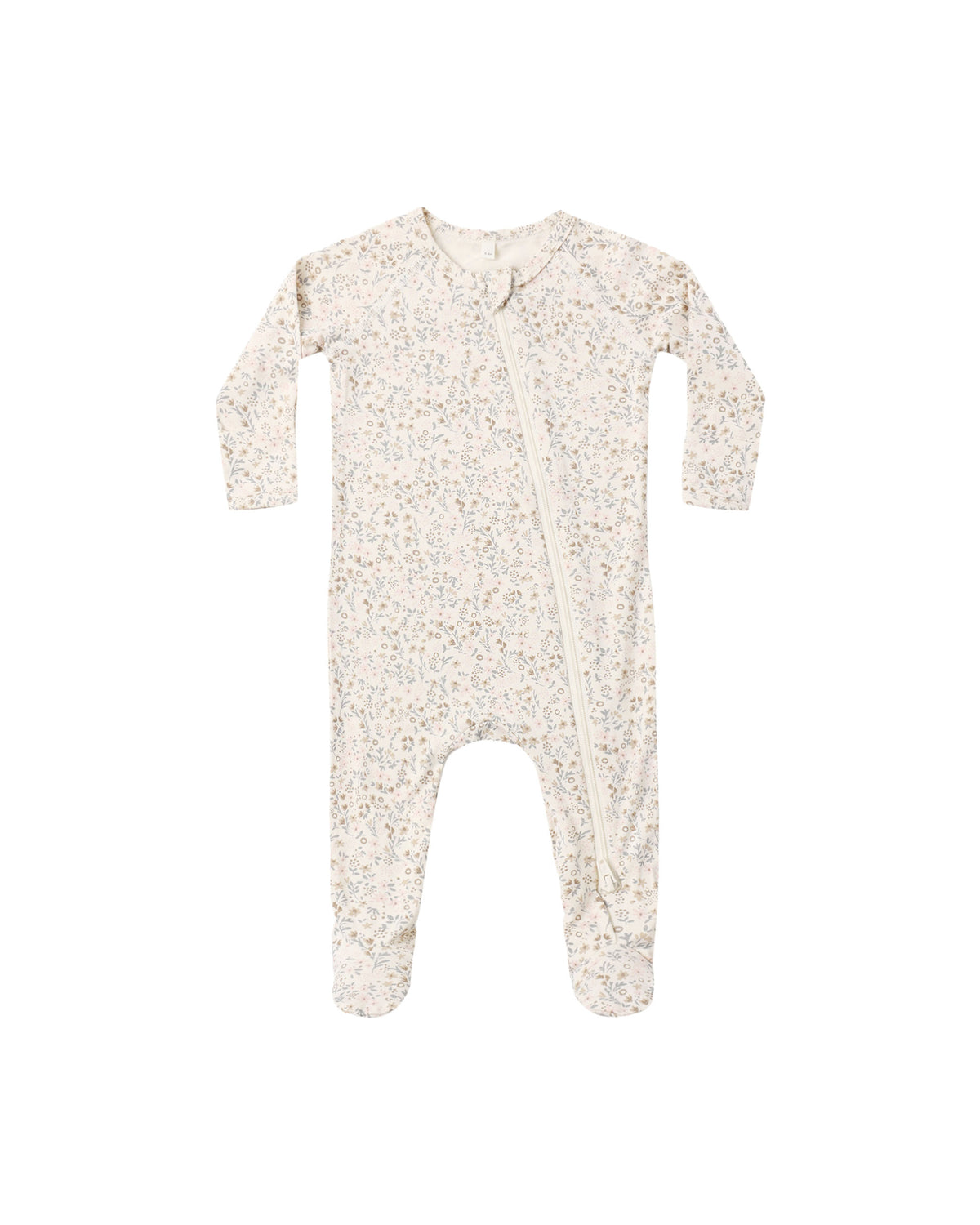 Bamboo Zip Footie ll Bloom