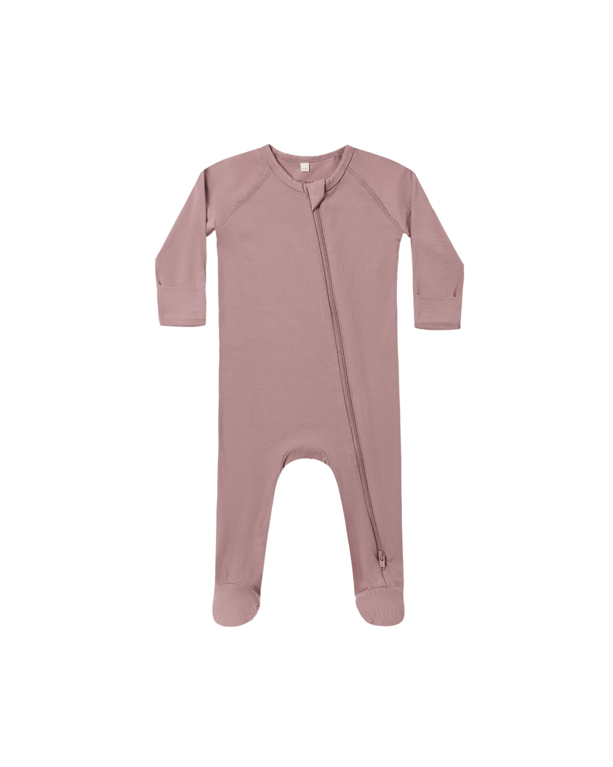 Bamboo Zip Footie ll Mulberry