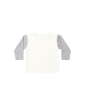 Long Sleeve Raglan Tee ll Cloud