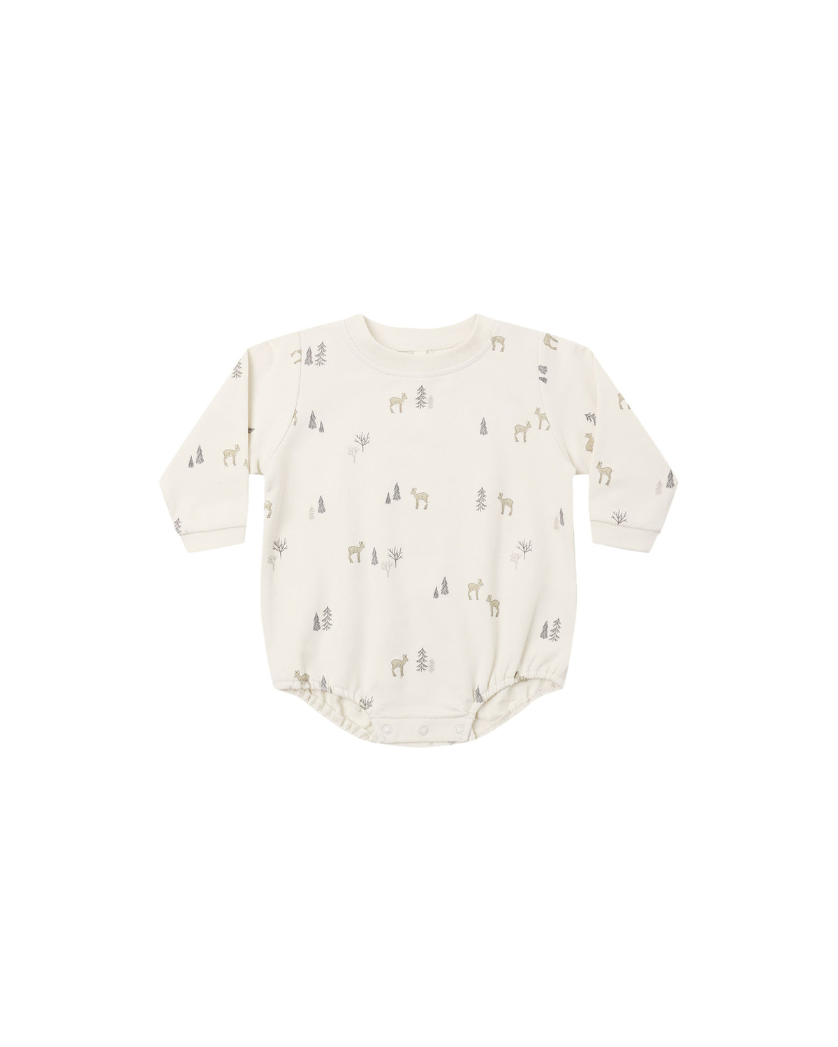 Crewneck Bubble Romper ll Deer