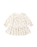 Tiered Jersey Dress ll Floral Vine