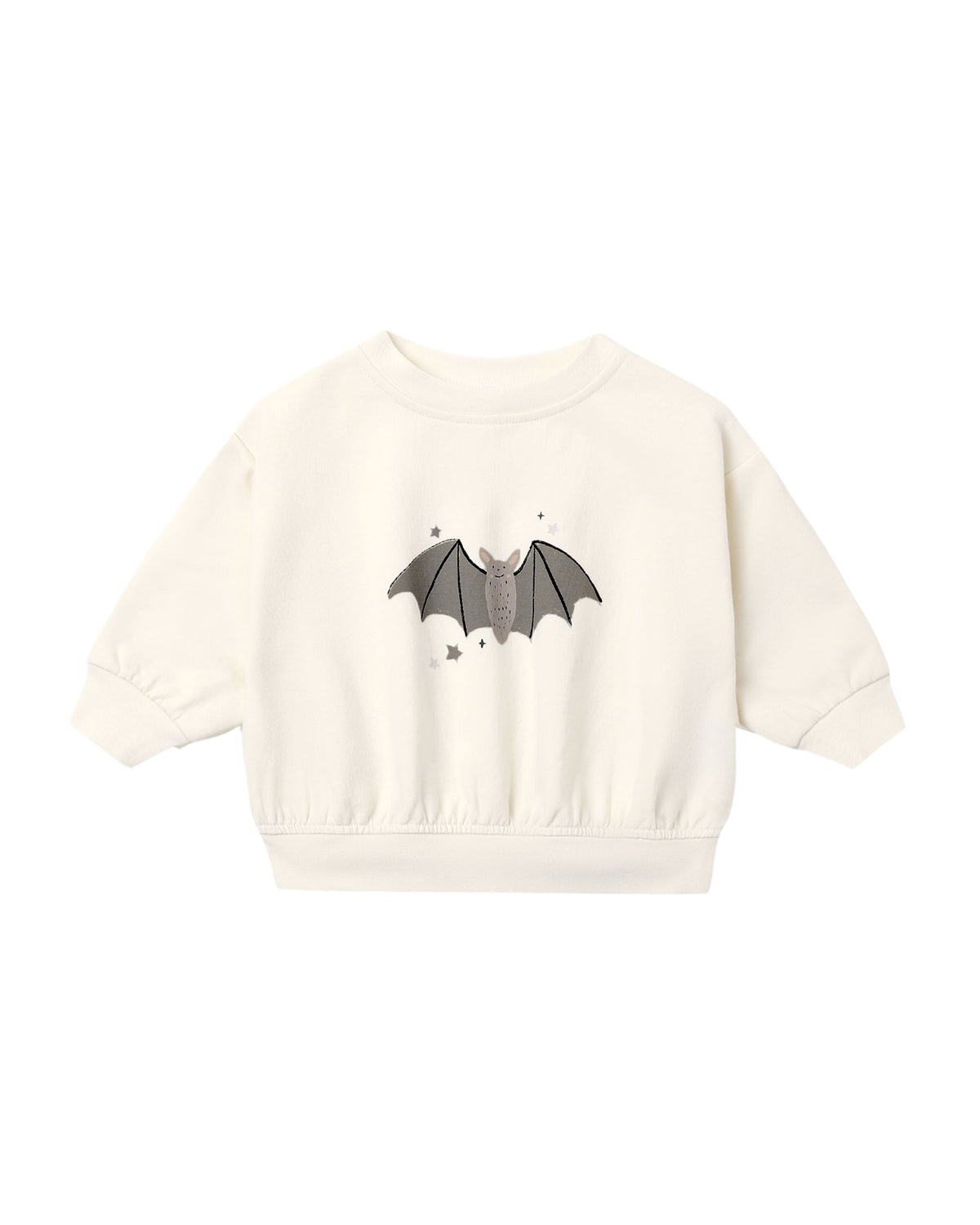 relaxed fleece sweatshirt in baby bats