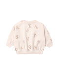 relaxed fleece sweatshirt in mittens