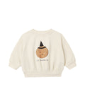Relaxed Fleece Sweatshirt in Lil Pumpkin