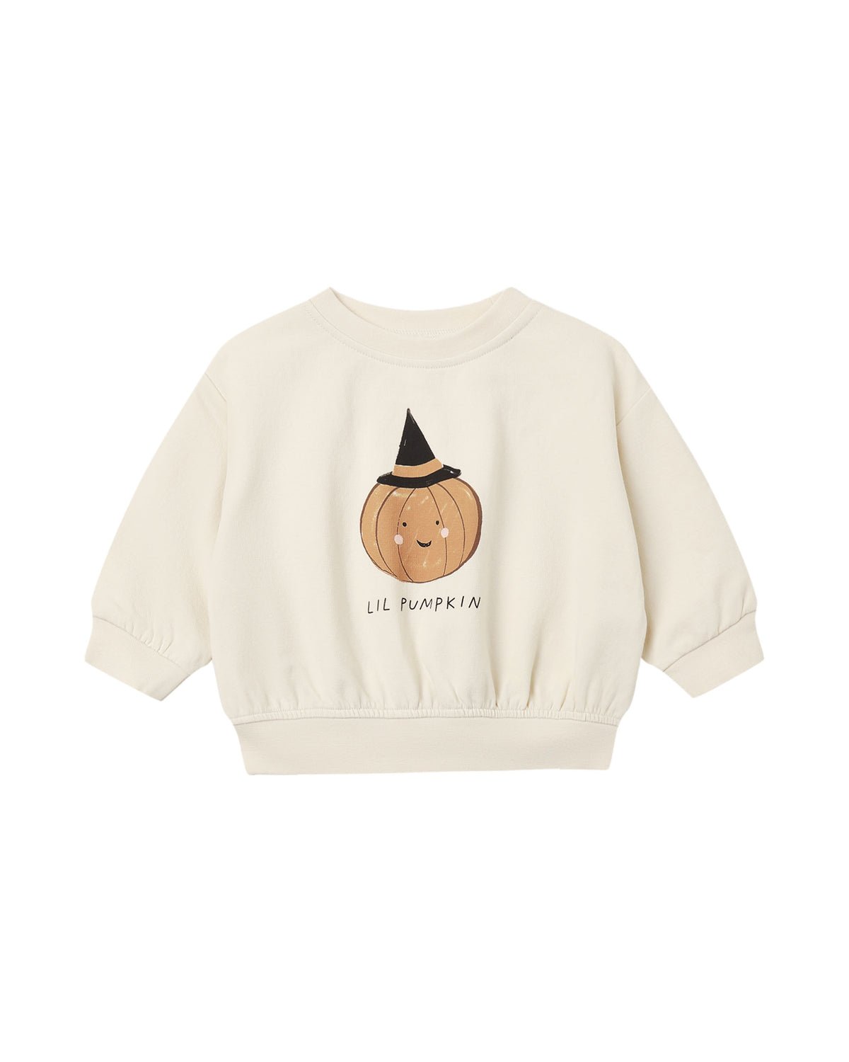 Relaxed Fleece Sweatshirt in Lil Pumpkin