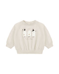 Relaxed Fleece Sweatshirt in Trick or  Treat