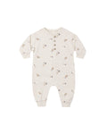 relaxed fleece jumpsuit in space