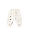 relaxed fleece jumpsuit in blue daisy